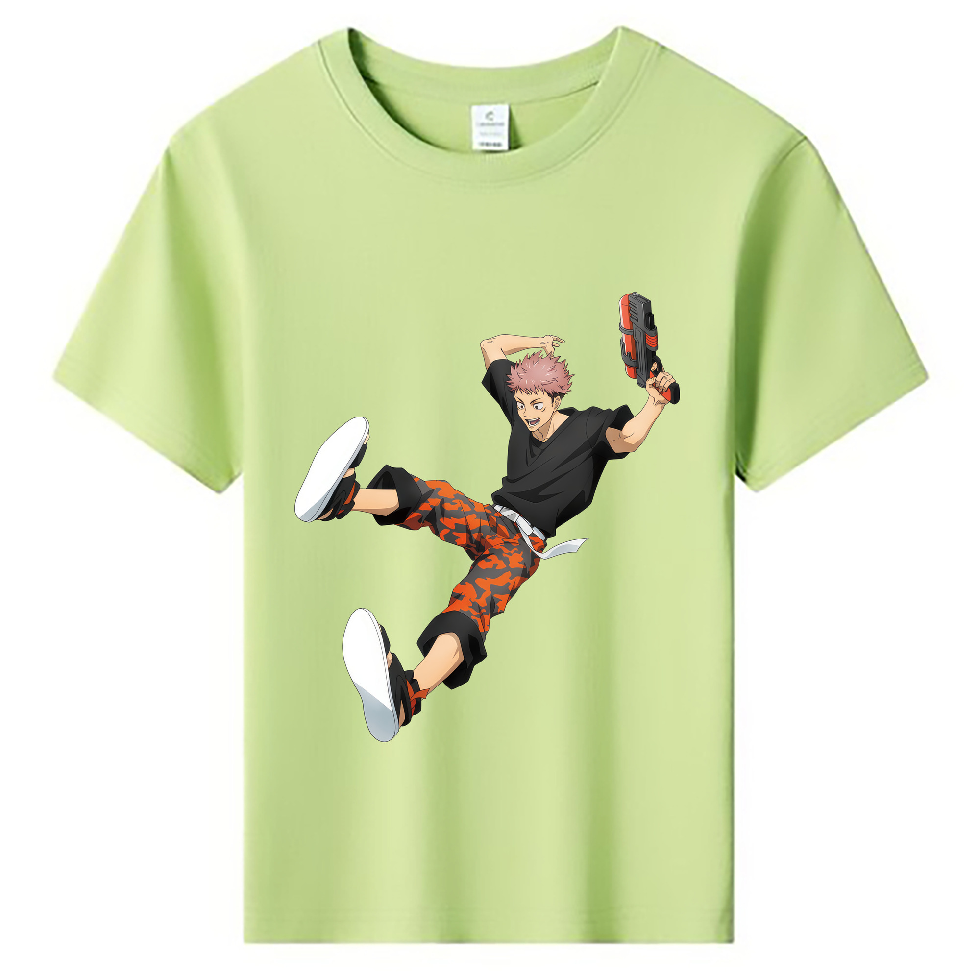 （画像用） 呪術廻戦 Jujutsu Kaisen 綿100％キッズTシャツ（フロントプリント）
